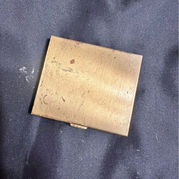 Vintage 1950s Marhill Diamanté Rhinestone Powder Compact - Picture 8 of 10